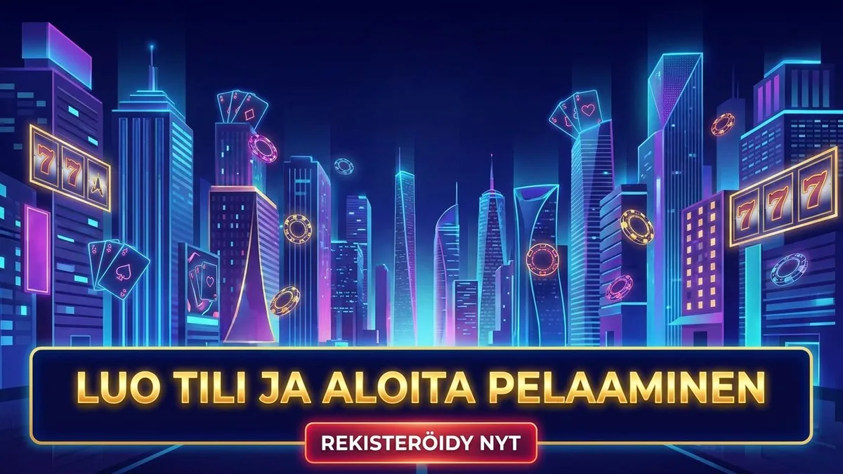 Rekisteröidy bonuksella